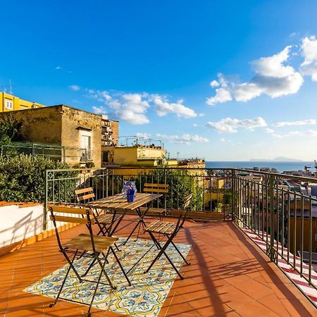 Villa Paola - Hidden Panoramic Garden And Terraces By Napoliapartments Ngoại thất bức ảnh