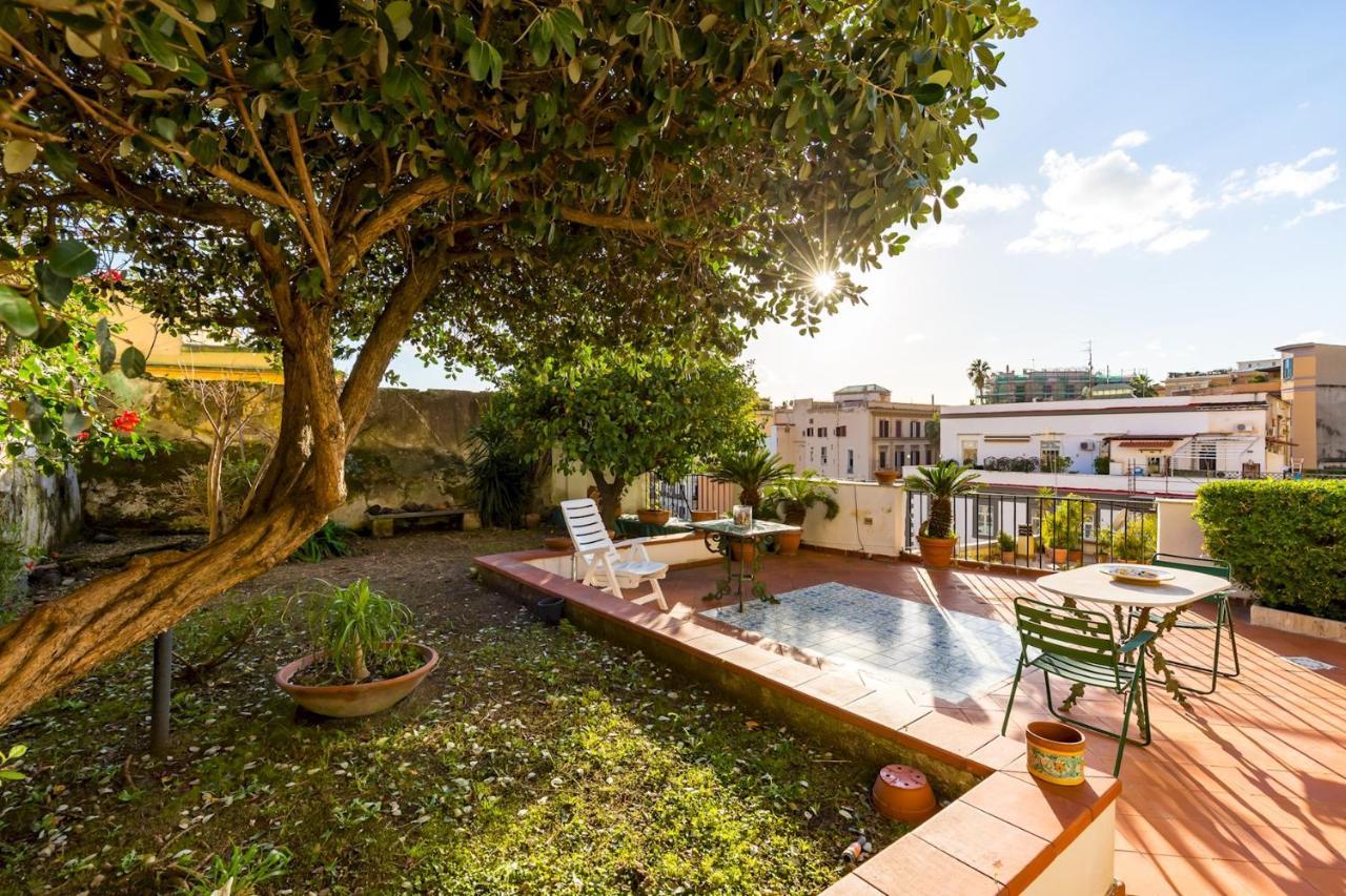 Villa Paola - Hidden Panoramic Garden And Terraces By Napoliapartments Ngoại thất bức ảnh