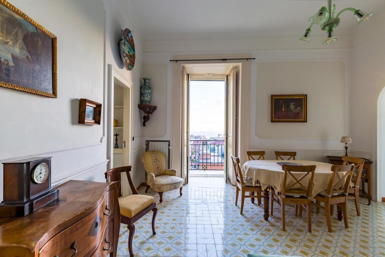Villa Paola - Hidden Panoramic Garden And Terraces By Napoliapartments Ngoại thất bức ảnh
