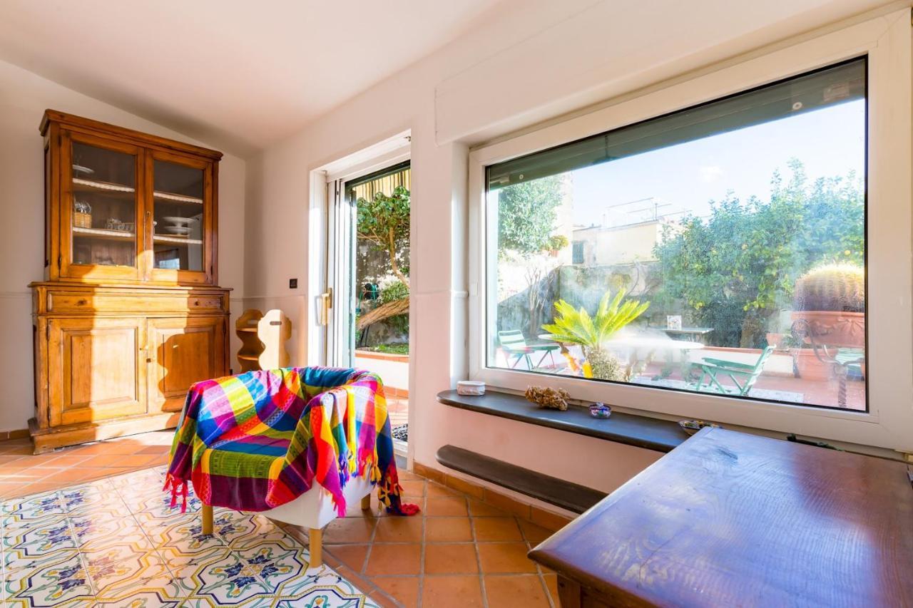Villa Paola - Hidden Panoramic Garden And Terraces By Napoliapartments Ngoại thất bức ảnh