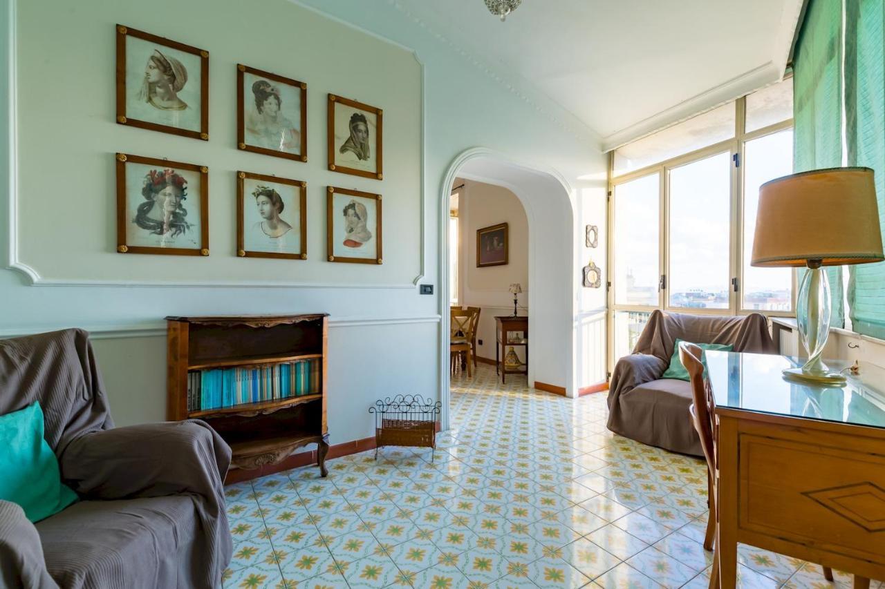 Villa Paola - Hidden Panoramic Garden And Terraces By Napoliapartments Ngoại thất bức ảnh