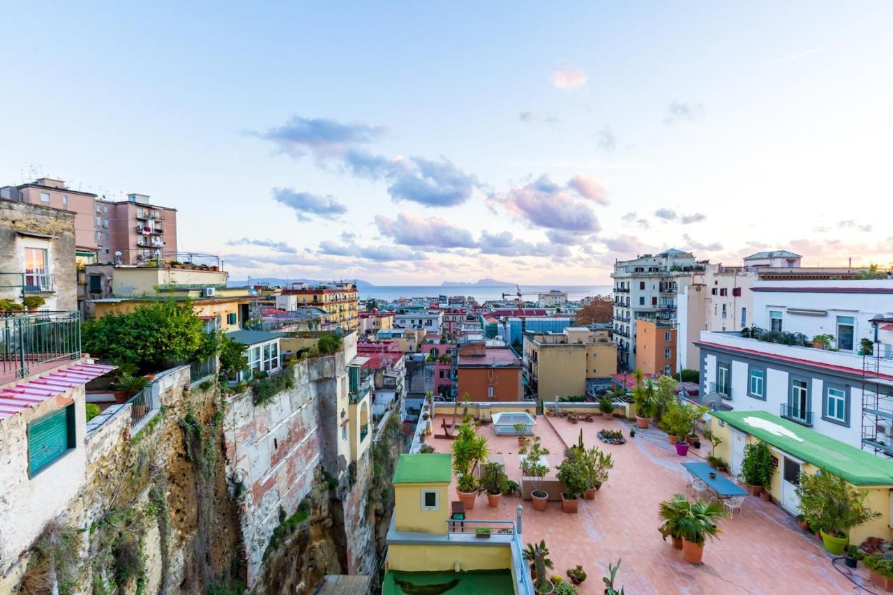 Villa Paola - Hidden Panoramic Garden And Terraces By Napoliapartments Ngoại thất bức ảnh