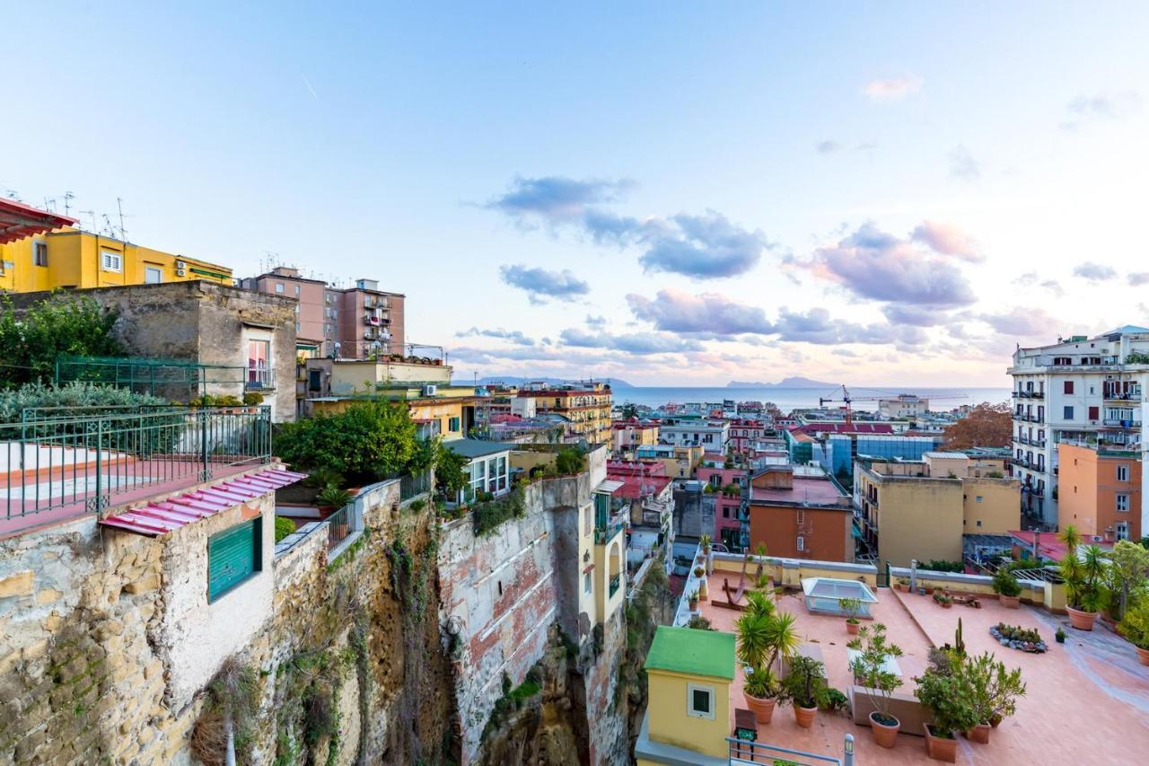 Villa Paola - Hidden Panoramic Garden And Terraces By Napoliapartments Ngoại thất bức ảnh